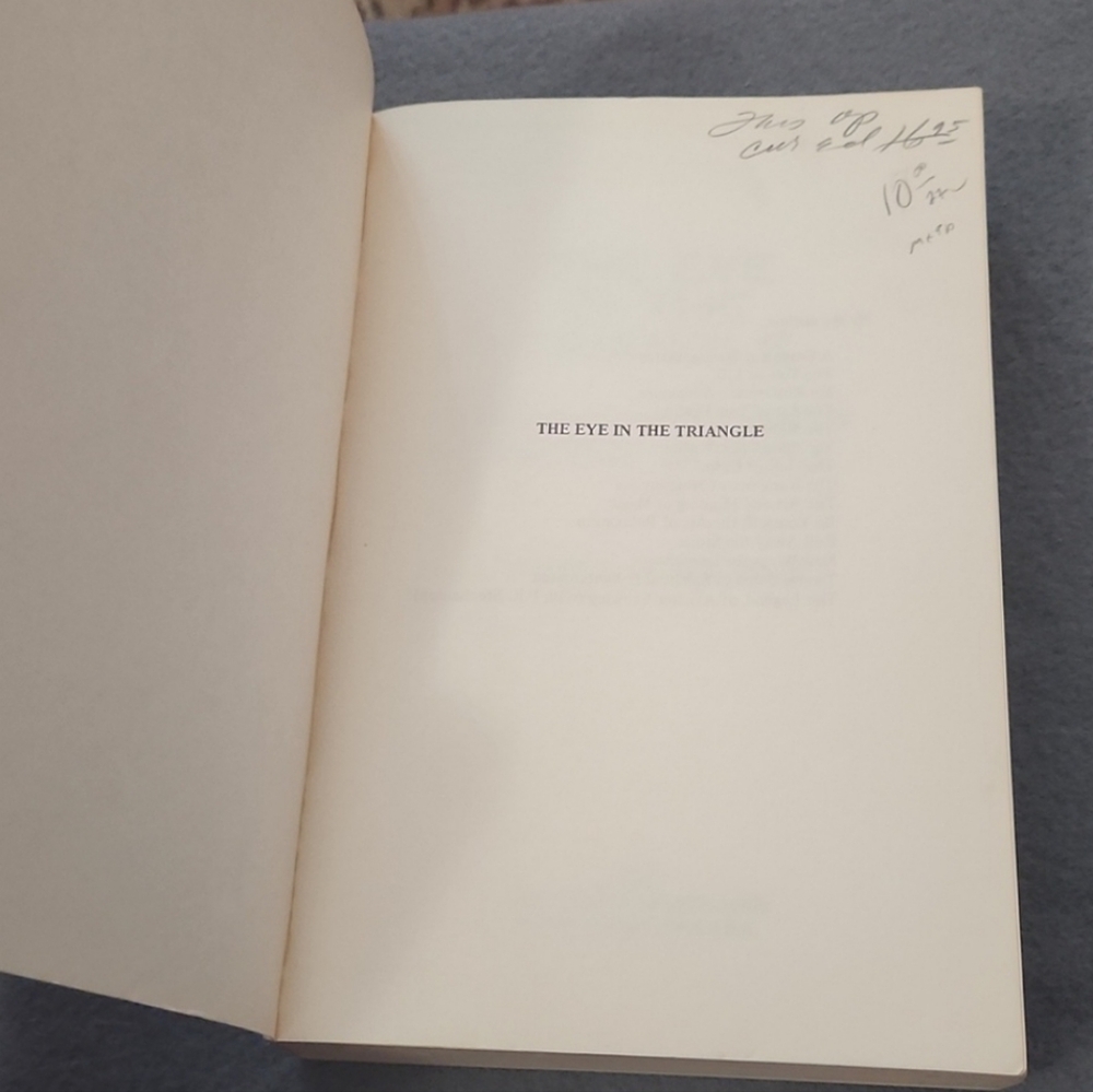 Vintage The Eye in the Triangle Aleister Crowley Israel Regardie Paperback - Picture 3 of 13